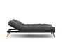 Atelier Del Sofa Saki - Sofá cama de 3 plazas Gris oscuro